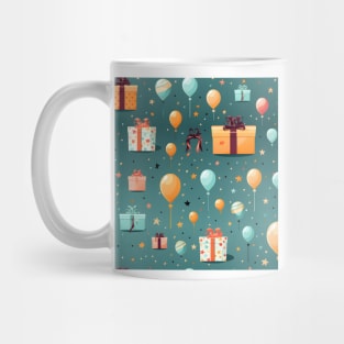 Happy Birthday Party Celebration Pattern 1 Mug